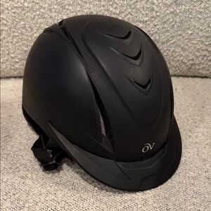 Black Riding Helmet by Ovation- XS/S- 48-52